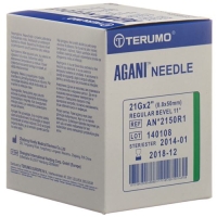Terumo Agani Einmalkanulen 21г 0.8x50мм Grun 100 штук