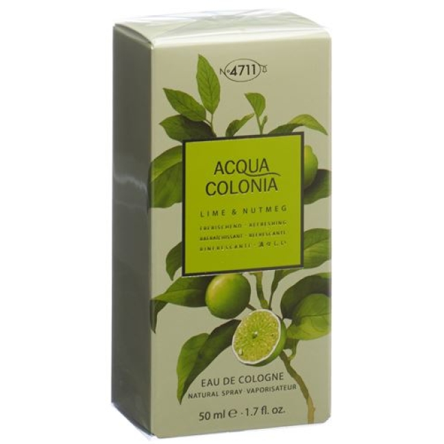 4711 ACQUA COL LIME+NUTMEG EDC 4711 ACQUA COL LIME+NUTMEG EDC