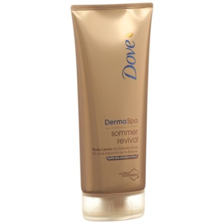 Dove Derma Spa Bodylotion Sommer Revival Light mit Selbstbrauner 200мл