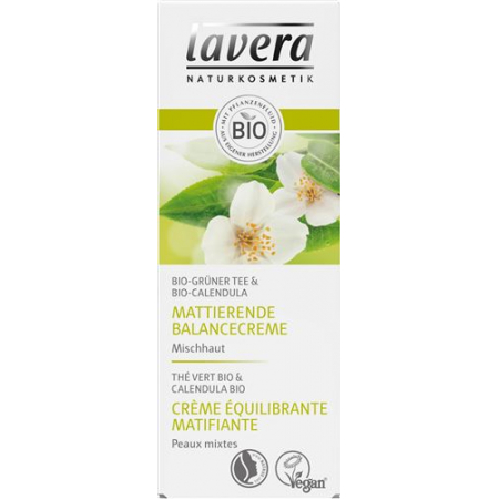 Lavera Mattierende Balancecreme Gruner Tee 50мл