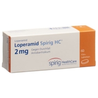 Лоперамид Спириг 2 мг 60 таблеток покрытых оболочкой
