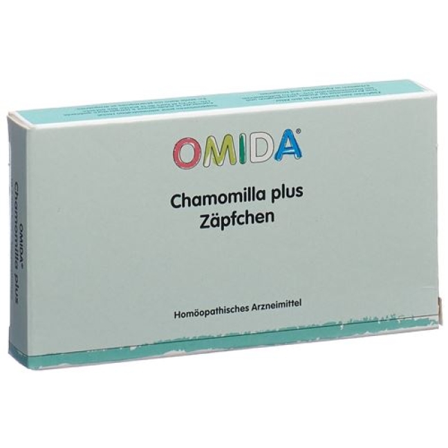 Omida Chamomilla Plus Zapfchen 10 штук Omida Chamomilla Plus Zapfchen 10 штук