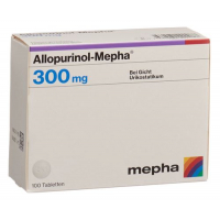 Аллопуринол Мефа 300 мг 100 таблеток