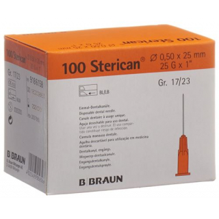 STERICAN NAD DENT G25 0,5X25MM