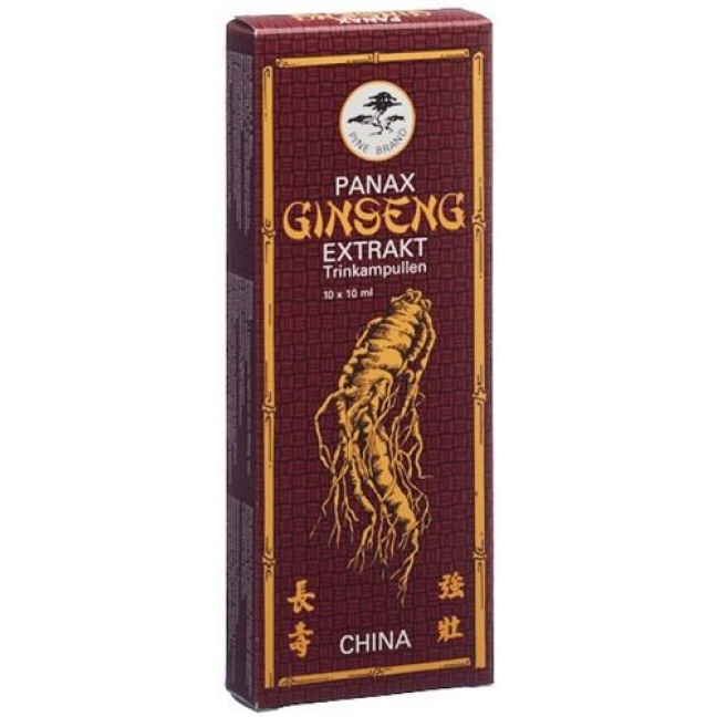 Panax Ginseng 10 Trinkampullen