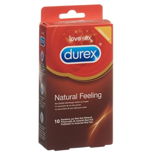 Durex Natural Feeling Praservativ 10 штук Durex Natural Feeling Praservativ 10 штук