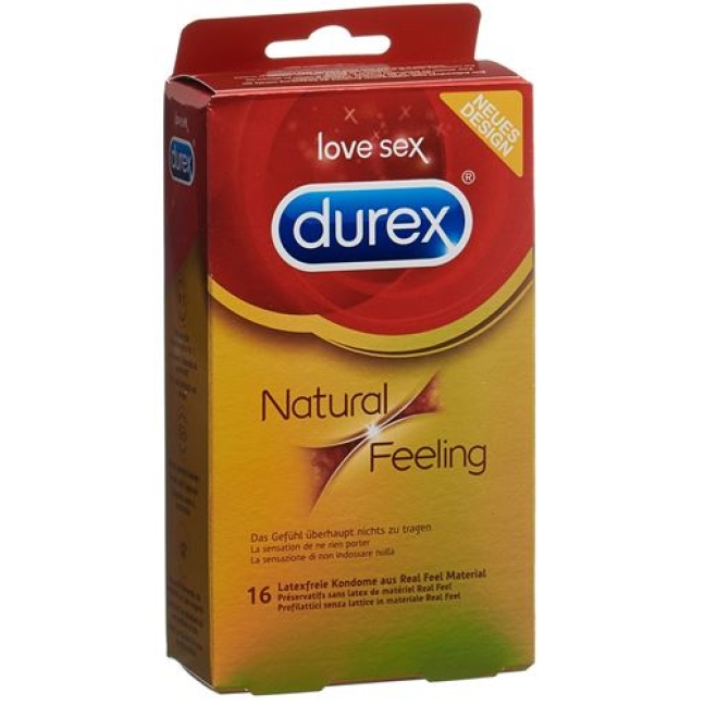 Durex Natural Feeling Praservativ Big Pack 16 штук Durex Natural Feeling Praservativ Big Pack 16 штук