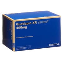 Кветиапин XR Зентива 400 мг 100 ретард таблеток