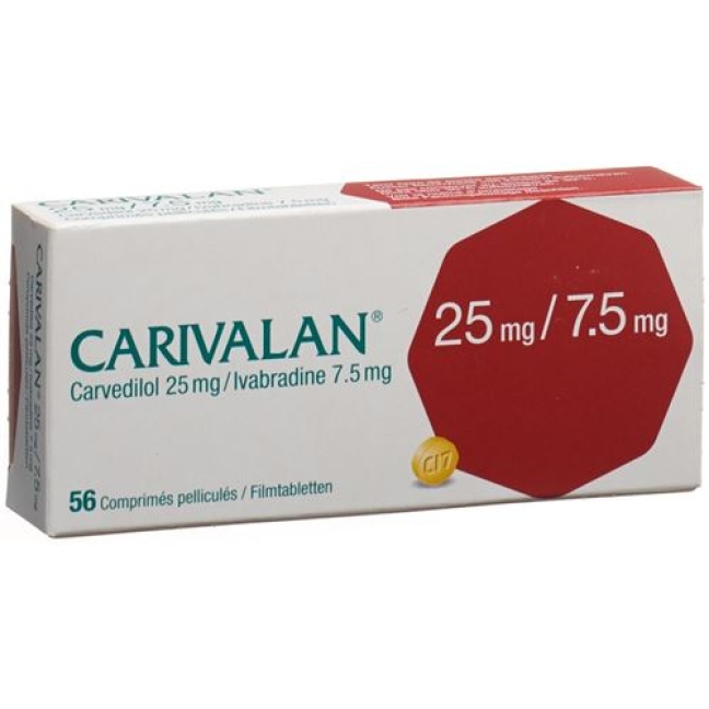 CARIVALAN FILMTABL 25MG/7.5MG CARIVALAN FILMTABL 25MG/7.5MG