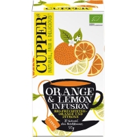 CUPPER ORANGE+ZITRON TEE BIO