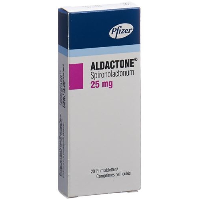 Aldactone 25 mg 20 filmtablets Aldactone 25 mg 20 filmtablets