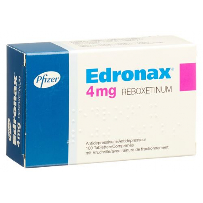 Edronax 4 mg 100 tablets