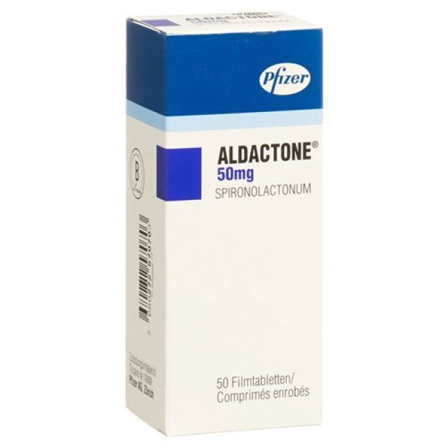 Aldactone 50 mg 50 filmtablets Aldactone 50 mg 50 filmtablets