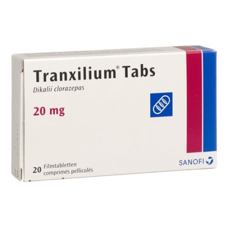 Tranxilium Tabs 20 mg 20 filmtablets