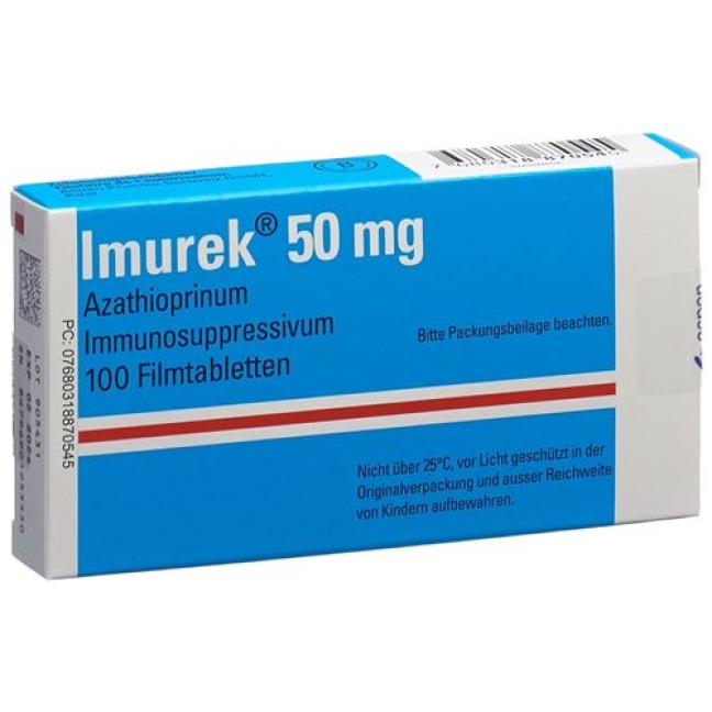 Imurek 50 mg 100 filmtablets Imurek 50 mg 100 filmtablets