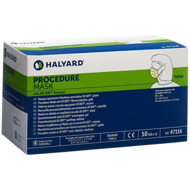 HALYARD MASK PFL PERS GELB TYP HALYARD MASK PFL PERS GELB TYP