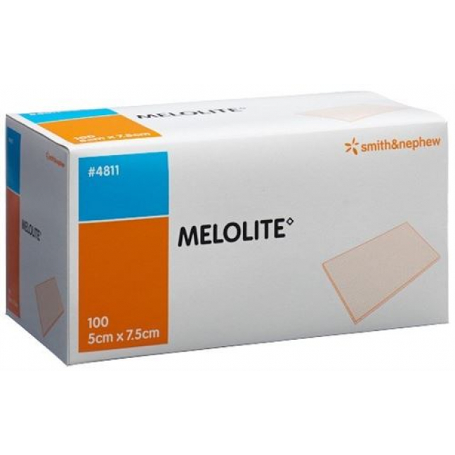 MELOLITE WUNDKOMP 5CMX7.5CM