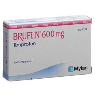 Бруфен 600 мг 20 таблеток покрытых оболочкой