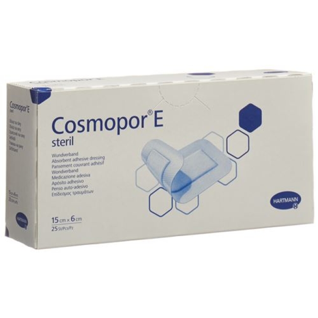 Cosmopor E Wundverband 15смx6см Steril 25 штук