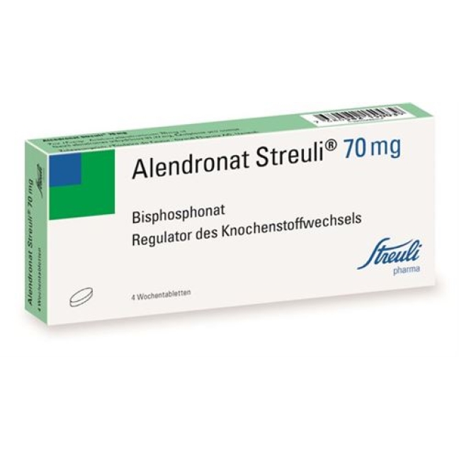 Alendronat Streuli 70 mg 4 Wochentablets Alendronat Streuli 70 mg 4 Wochentablets