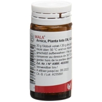 Wala Arnica E Planta Tota шарики D 6 бутылка 20г
