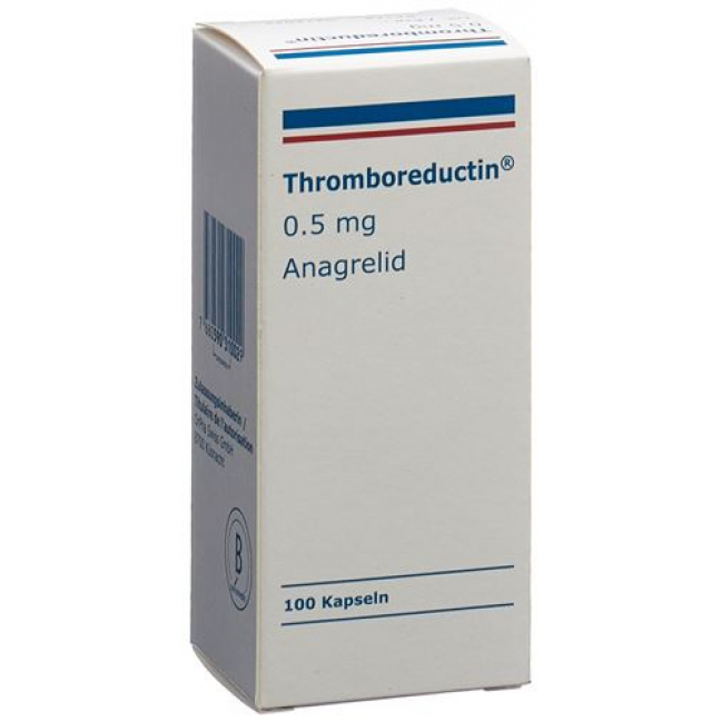 Тромборедуктин 0,5 мг 100 капсул  - АПТЕКА ЦЮРИХ