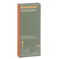 Анастрозол Хелвефарм 1 мг 28 таблеток покрытых оболочкой 