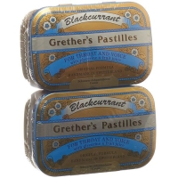 Grether’s Pastilles Blackcurrant Duopack 2x 110г