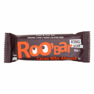 Roobar Rohkostriegel Kakao Splitt&mandel 16x 50г