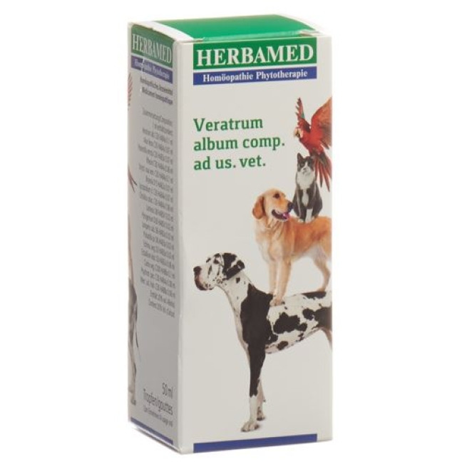 Herbamed Veratrum Album Comp Ad Us Vet 50мл Herbamed Veratrum Album Comp Ad Us Vet 50мл