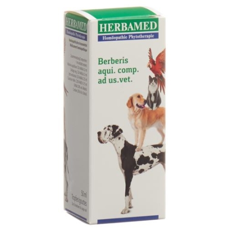 Herbamed Berberis Aquifolium Comp Ad Us Vet 50мл Herbamed Berberis Aquifolium Comp Ad Us Vet 50мл