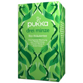 Чай Pukka Three Mint Органический пакетик 20 шт.