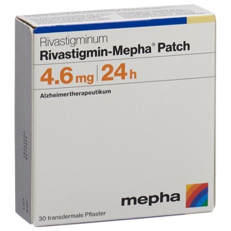 RIVASTIGMIN MEPHA PATCH 4.6MG RIVASTIGMIN MEPHA PATCH 4.6MG