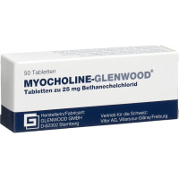 Миохолин-Гленвуд 25 мг 50 таблеток