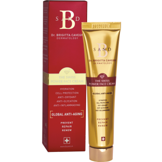 B SAND The Swiss Power антивозрастной крем для лица 40 мл B SAND The Swiss Power антивозрастной крем для лица 40 мл