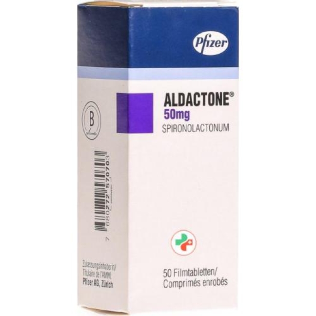 Aldactone 50 mg 50 filmtablets Aldactone 50 mg 50 filmtablets