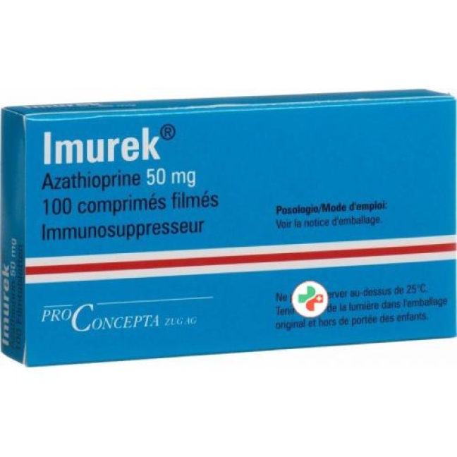 Imurek 50 mg 100 filmtablets Imurek 50 mg 100 filmtablets