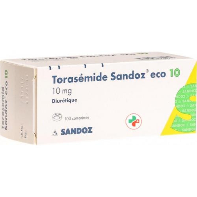 Torasemid Sandoz ECO 10 mg 100 tablets Torasemid Sandoz ECO 10 mg 100 tablets