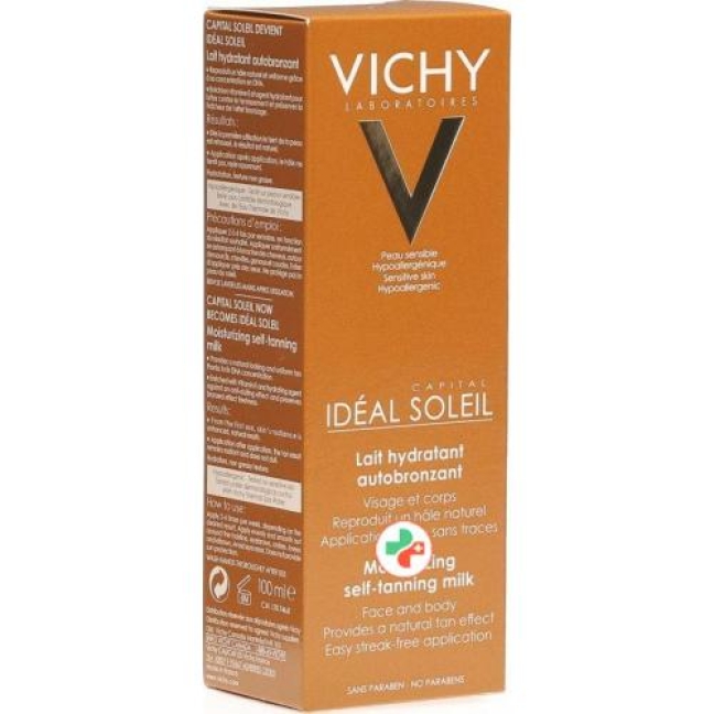 Vichy Ideal Soleil Selbstbrauner-Milch Feuchtigkeitsspendend 100мл