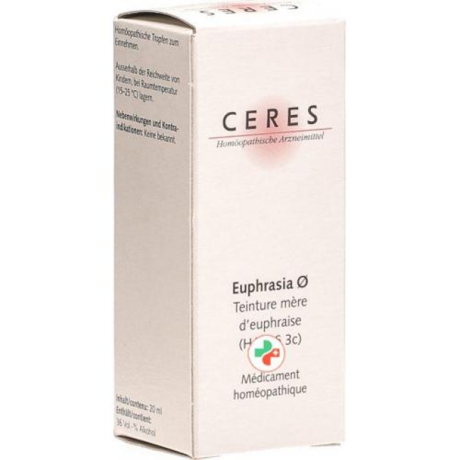 Ceres Euphrasia настойка 20мл Ceres Euphrasia настойка 20мл