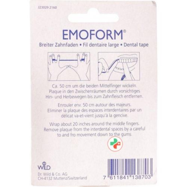 Emoform Tape 25m Gewachst