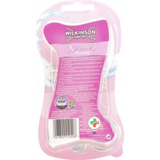 Wilkinson Xtreme Iii Beauty 3 Kling Einwegra 4 штуки