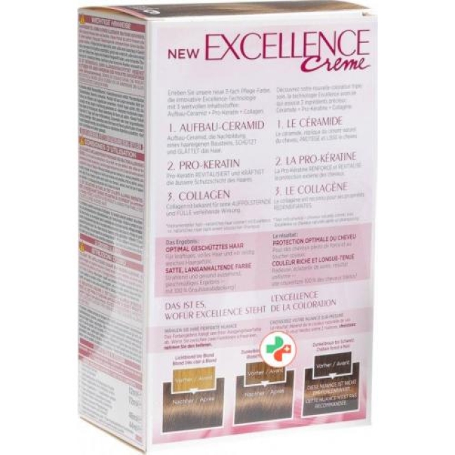 Excellence крем Triple Prot 6 Dunkelblond