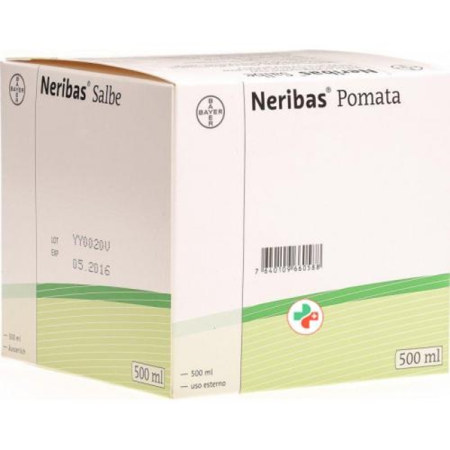 Neribas Salbengrundlage Topf 500мл Neribas Salbengrundlage Topf 500мл