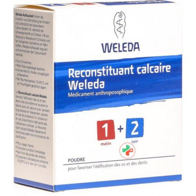 Weleda Aufbaukalk 1+2 порошок 2x 50г