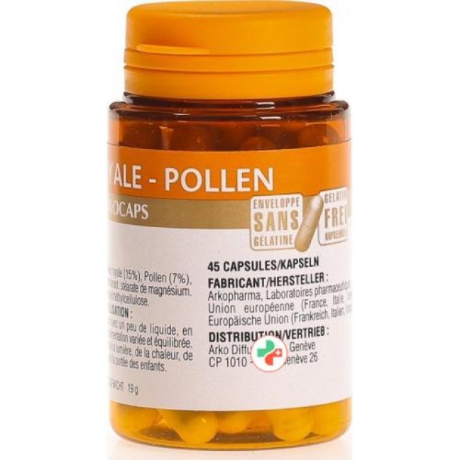 Arkogelules Gelee Royal Pollen в капсулах 45 штук