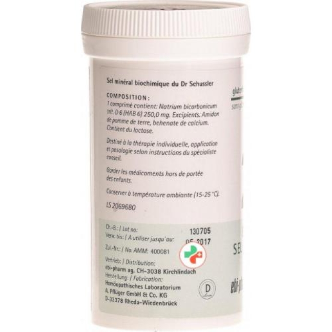 Pflueger Schussler Nr. 23 Natr Bicar в таблетках, D 6 100г Pflueger Schussler Nr. 23 Natr Bicar в таблетках, D 6 100г