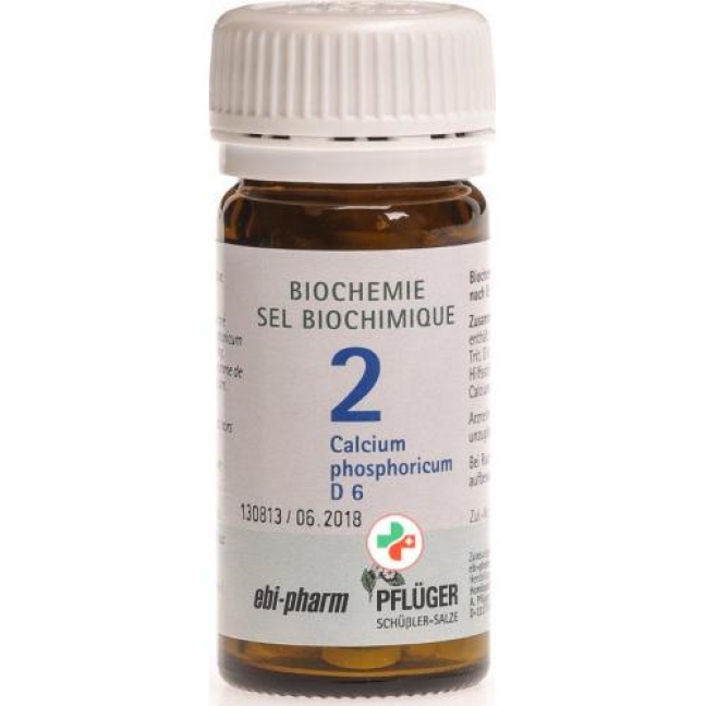 Pflueger Schussler Nr. 2 Calc Phos в таблетках, D 6 1г Pflueger Schussler Nr. 2 Calc Phos в таблетках, D 6 1г