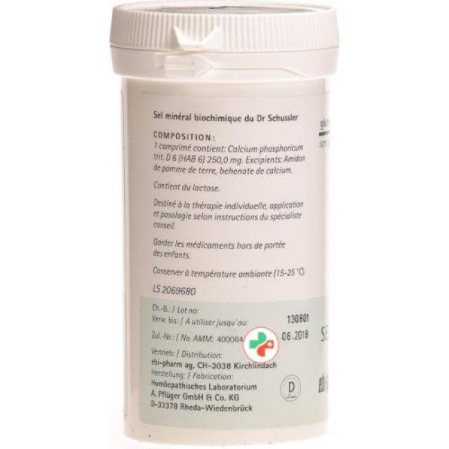 Pflueger Schussler Nr. 2 Calc Phos в таблетках, D 6 100г Pflueger Schussler Nr. 2 Calc Phos в таблетках, D 6 100г