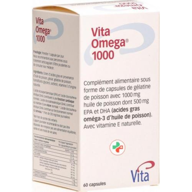 Vita Omega 1000 mg 60 Kaps Vita Omega 1000 mg 60 Kaps